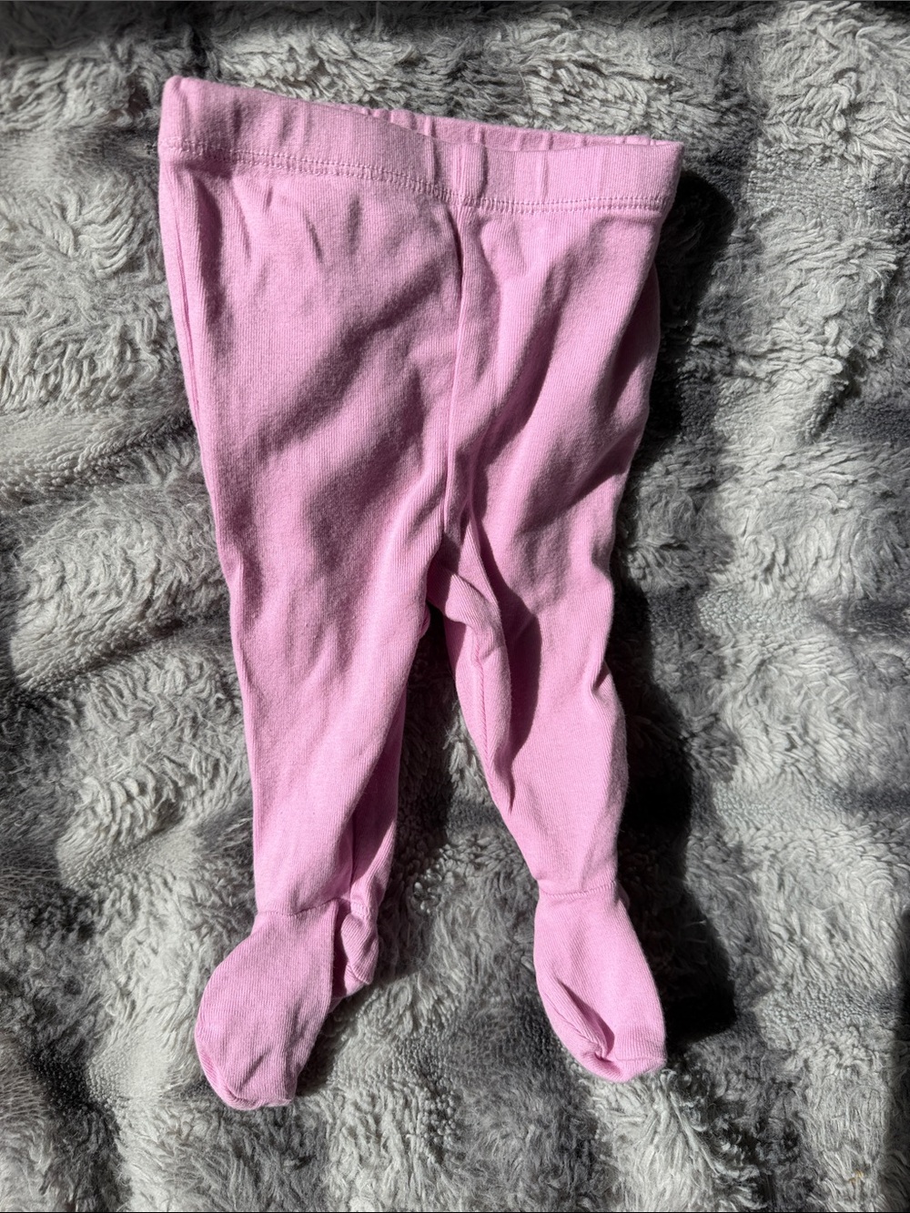 Baby Pink Footed One-Piece Romper